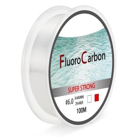 100 Meter Competitive Silk Nylon Fishing Line (Option: Transparent-8.0)