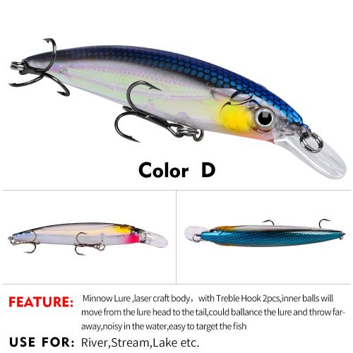 Luminous Floating Mino Biomimetic False Fish Bait