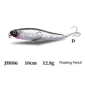 Lure Floating Pencil Noise Lure 87mm Simulation Fake Fish (Option: JH006D 10cm 128g)